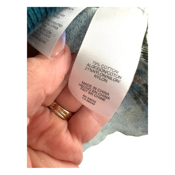 RBX Grey White Printed Adjustable T Strap Sports Bra Size Medium - Picture 4 of 9